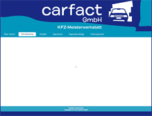 Tablet Screenshot of carfact-gmbh.de